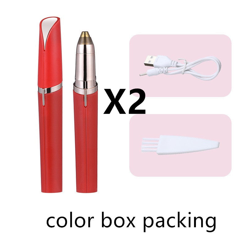 Eyebrow Epilator Maquiagem Profissional Completa Trymer Do Brwi Eye Brow Trimmer For Rasoir Visage Femme Make Up Eye Brow Shaper - Hair Your Lux