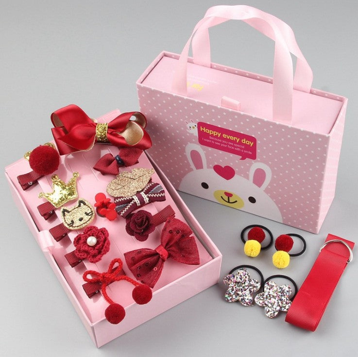 Children's Clip Hair Accessories Set Gift Box - Hair Your Lux