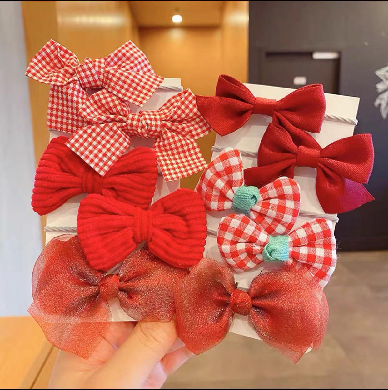 Children's Hair Clip Bow Hair Clip Headwear - Hair Your Lux