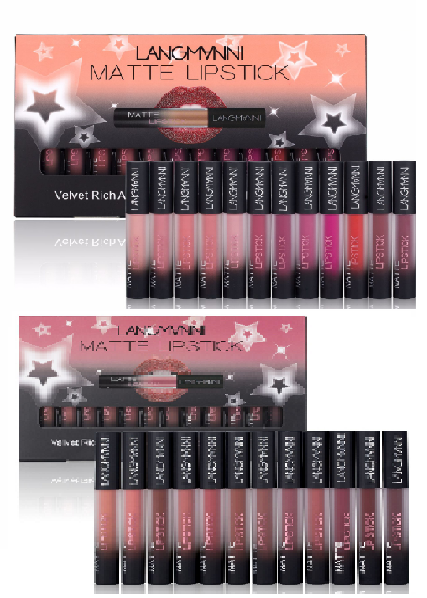 Matte Lipstick Waterproof Long-lasting Velvet Lipstick Set - Hair Your Lux