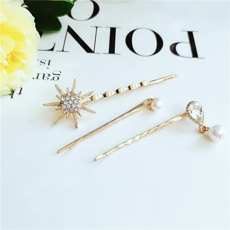 Three-piece hair clip combination - Hair Your Lux