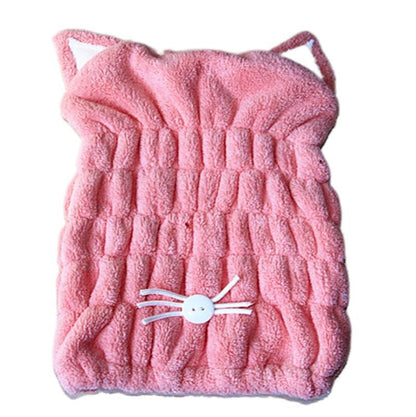 Fashion Coral Fleece Microfiber Drying Towel - Hair Your Lux