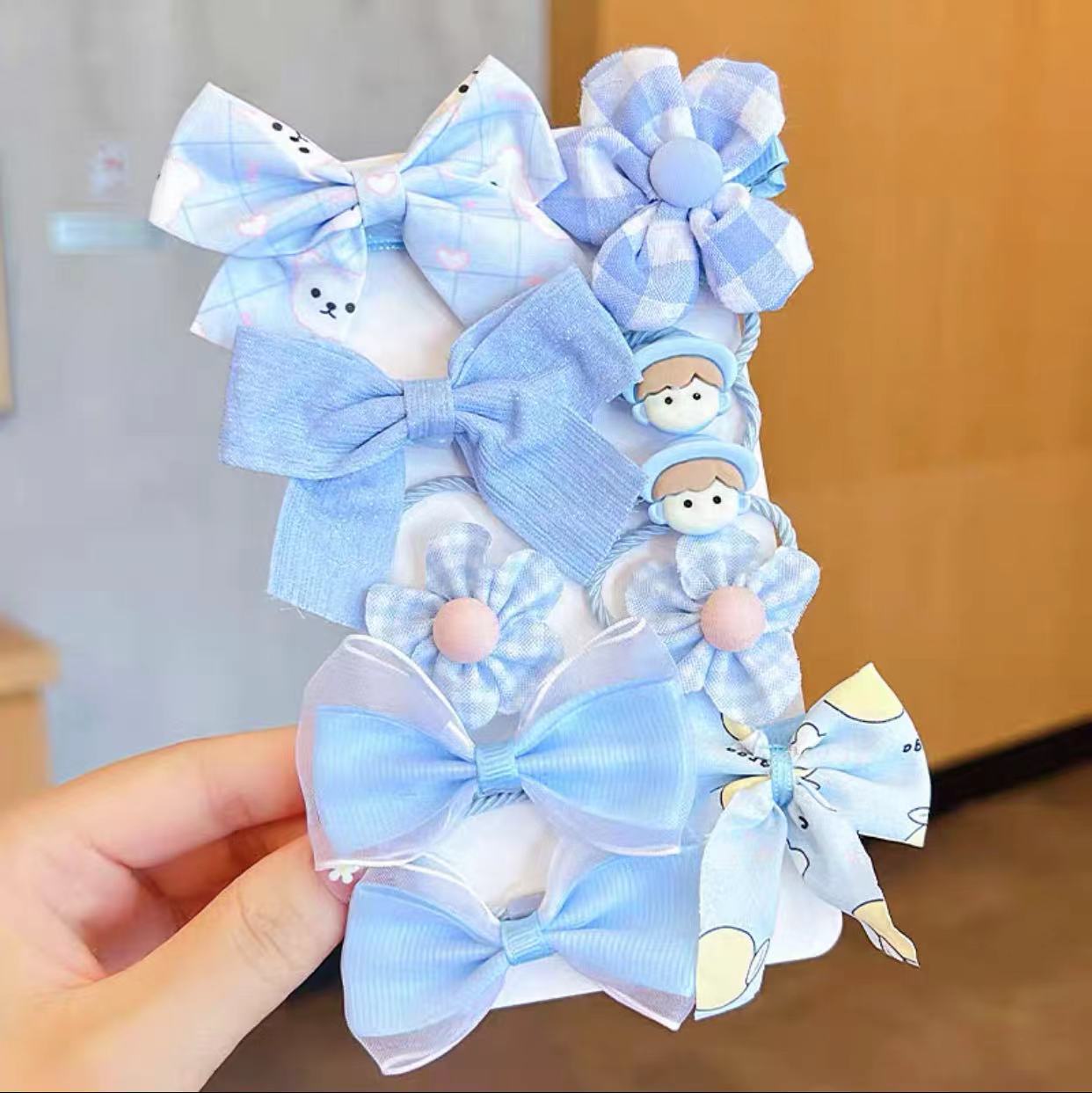 Children's Hair Clip Bow Hair Clip Headwear - Hair Your Lux