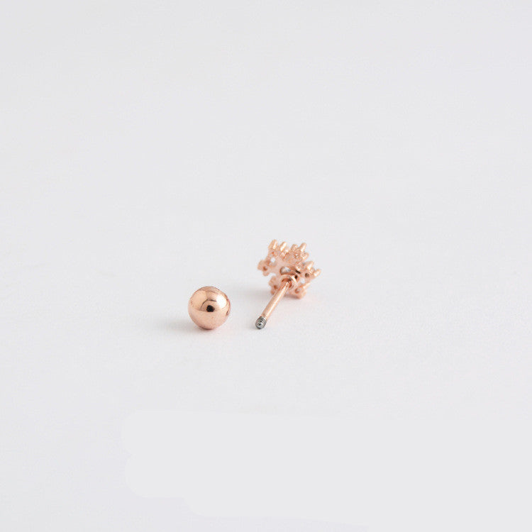 Small Cute Mini Zircon Stud Earrings for Women - Hair Your Lux