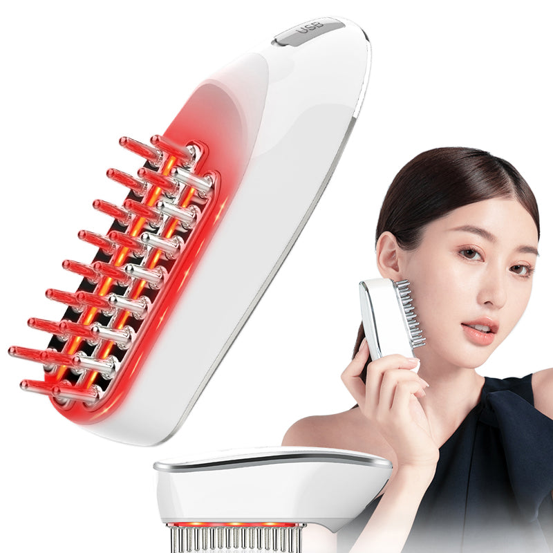 Scalp Massaging Comb With Oil Applicator - Hair Your Lux