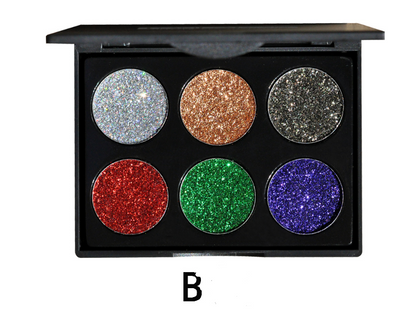 Sequin eye shadow tray - Hair Your Lux