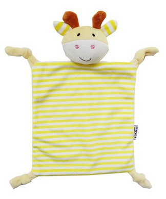 New Type Baby Soft Appeasing Towel Saliva Towel Animal Comforter Toys Plush Baby Toy - Hair Your Lux