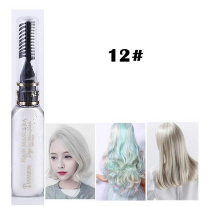 Temporary Hair Dye Mascara - Hair Your Lux