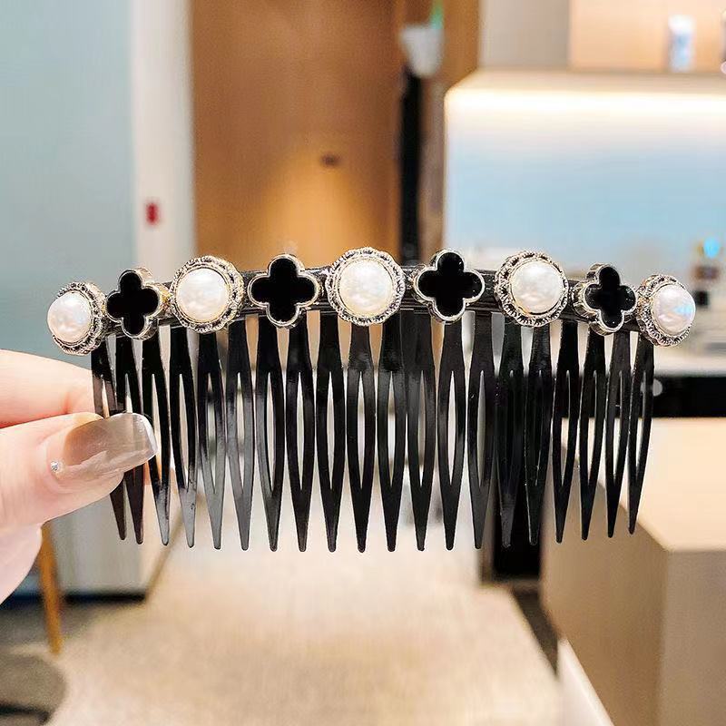 New Black Bangs Comb Clip Non-slip Hair Accessories - Hair Your Lux