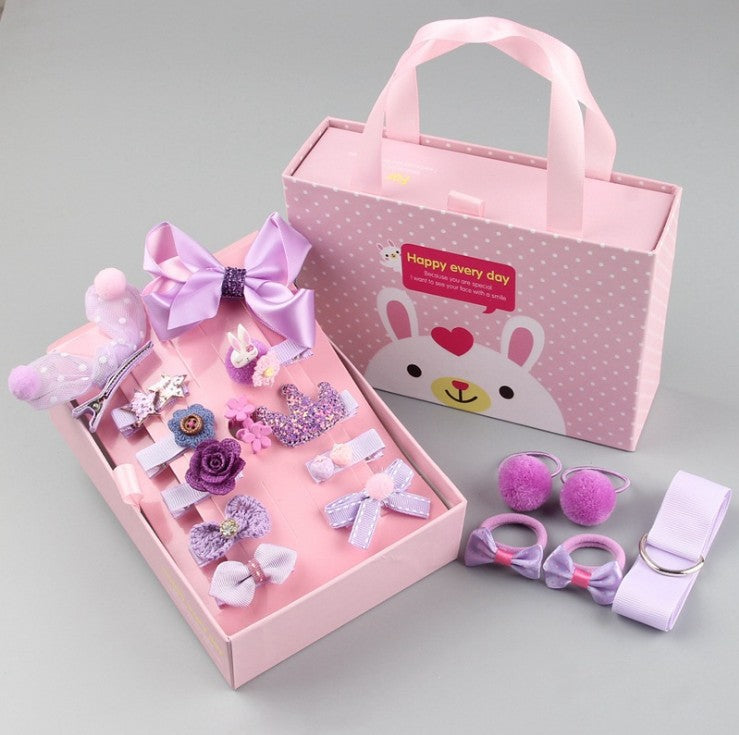 Children's Clip Hair Accessories Set Gift Box - Hair Your Lux