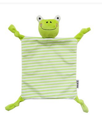 New Type Baby Soft Appeasing Towel Saliva Towel Animal Comforter Toys Plush Baby Toy - Hair Your Lux