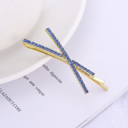 Wild rhinestone hair clip - Hair Your Lux