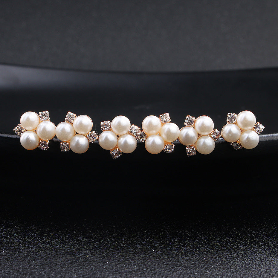 Glass Pearl Hair Pins