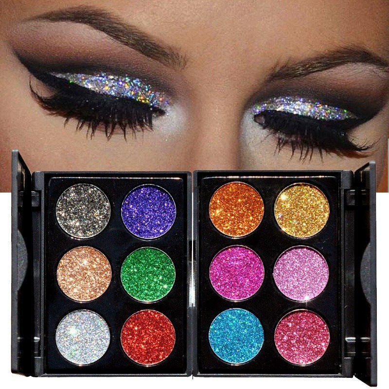 Sequin eye shadow tray - Hair Your Lux