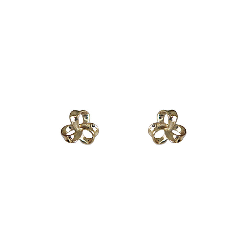 Needle Lucky Flower Stud Earrings - Hair Your Lux