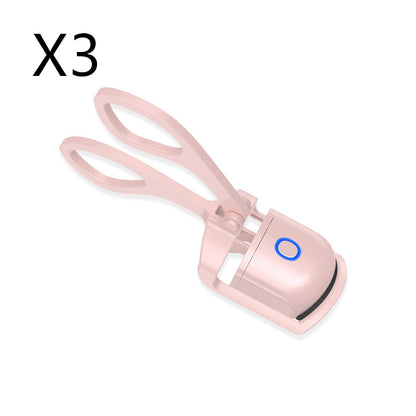 Heated Eyelash Curler Electric Temperature Control Mini Eyelash Curler Electric Portable Charging - Hair Your Lux