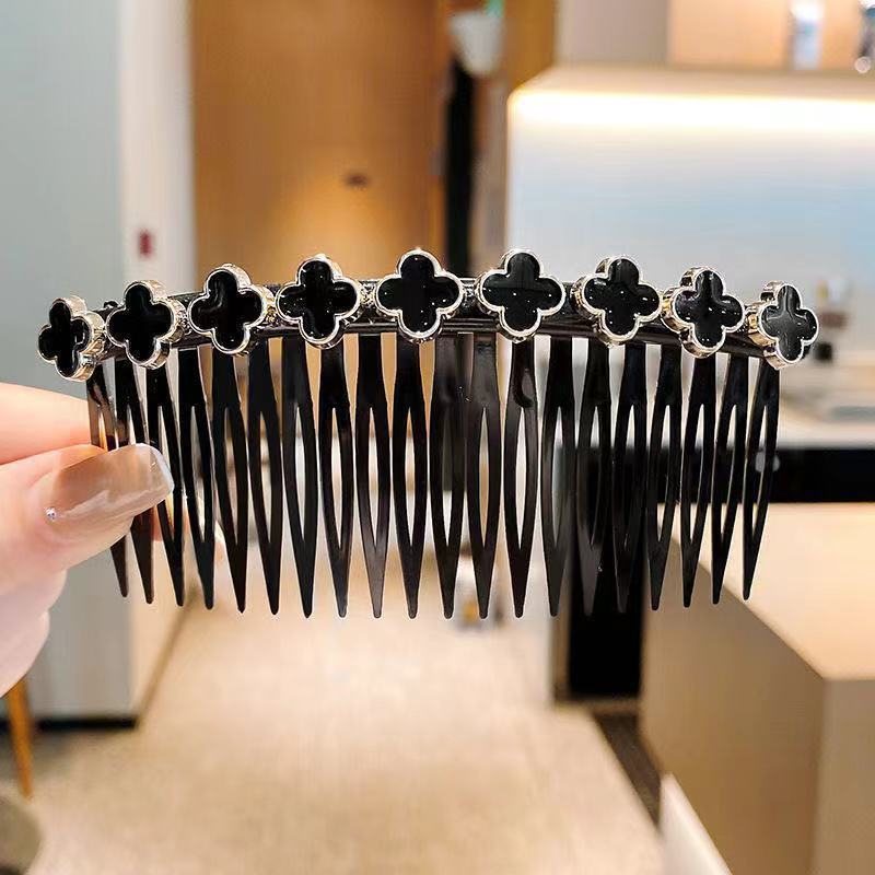 New Black Bangs Comb Clip Non-slip Hair Accessories - Hair Your Lux