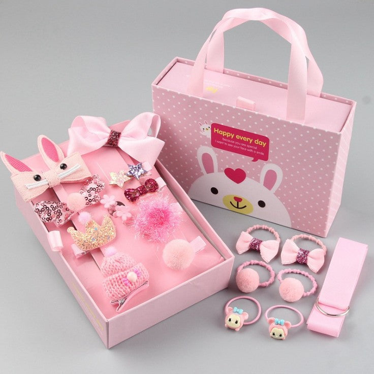 Children's Clip Hair Accessories Set Gift Box - Hair Your Lux