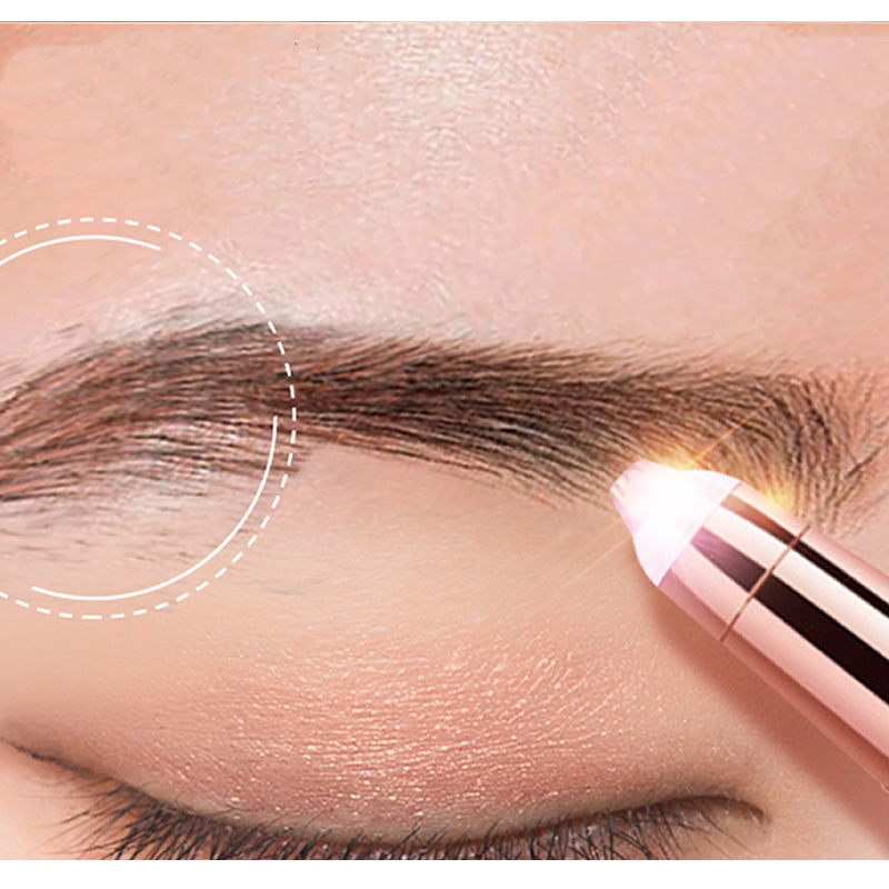 Eyebrow Epilator Maquiagem Profissional Completa Trymer Do Brwi Eye Brow Trimmer For Rasoir Visage Femme Make Up Eye Brow Shaper - Hair Your Lux