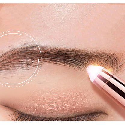Eyebrow Epilator Maquiagem Profissional Completa Trymer Do Brwi Eye Brow Trimmer For Rasoir Visage Femme Make Up Eye Brow Shaper - Hair Your Lux