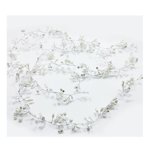 Wedding Hair Crystal Pearl Accessories for Weddings Theater any other events