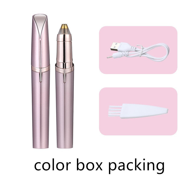 Eyebrow Epilator Maquiagem Profissional Completa Trymer Do Brwi Eye Brow Trimmer For Rasoir Visage Femme Make Up Eye Brow Shaper - Hair Your Lux