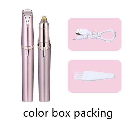 Eyebrow Epilator Maquiagem Profissional Completa Trymer Do Brwi Eye Brow Trimmer For Rasoir Visage Femme Make Up Eye Brow Shaper - Hair Your Lux