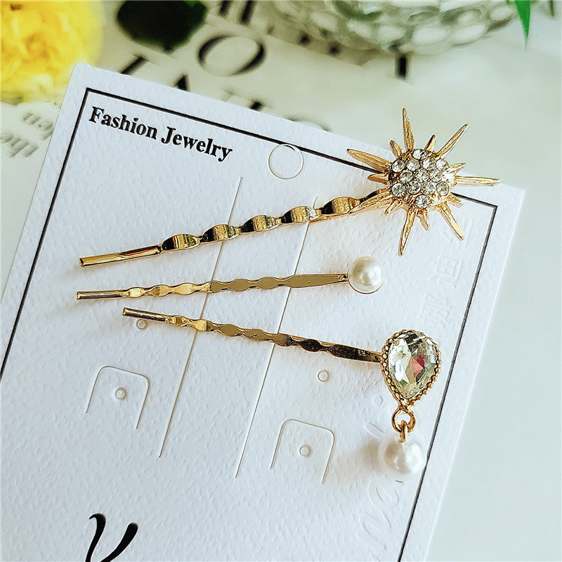 Three-piece hair clip combination - Hair Your Lux