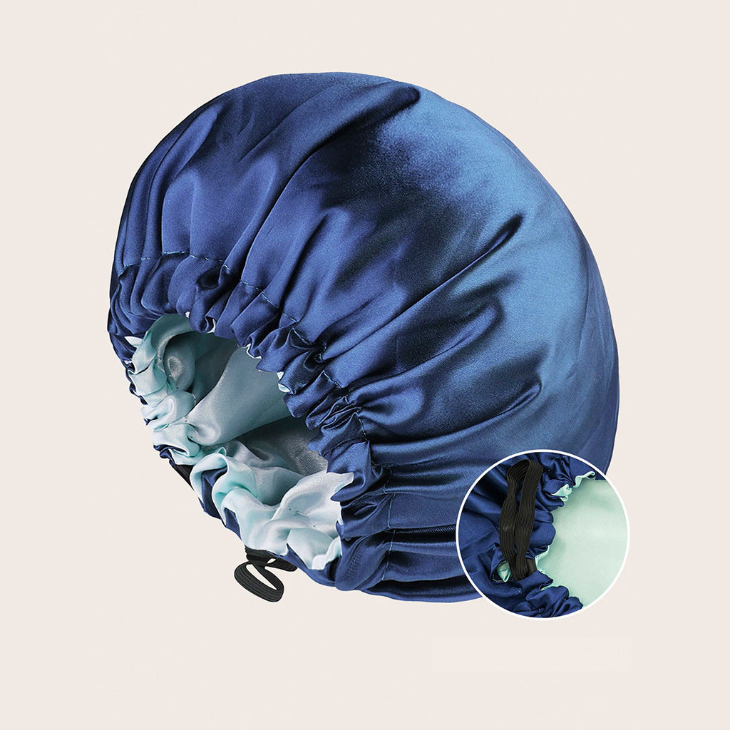 Double-layer Satin Sleeping Hat