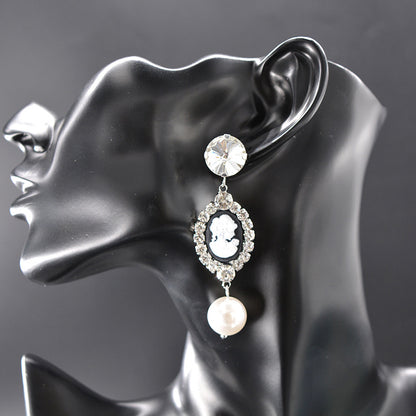 Vintage Baroque Court Earrings For Women - Hair Your Lux