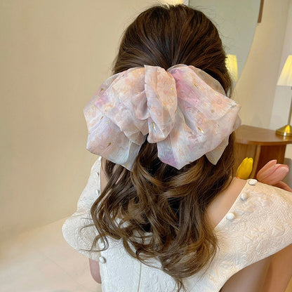 Women's High-quality Back Head Hair Accessories With Bow Hairpin - Hair Your Lux