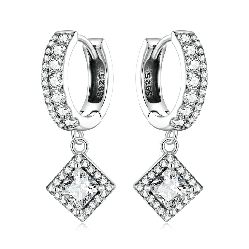 Exquisite Sparkling Zircon Earrings For Women - Hair Your Lux