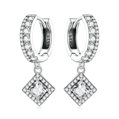 Exquisite Sparkling Zircon Earrings For Women - Hair Your Lux