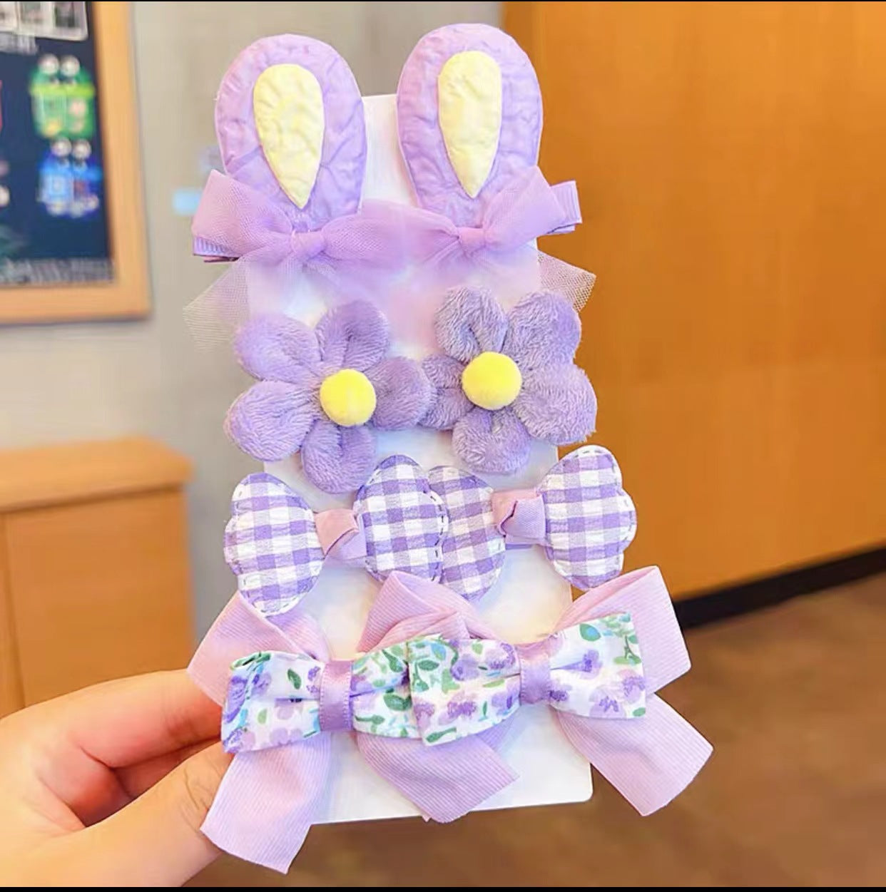 Children's Hair Clip Bow Hair Clip Headwear - Hair Your Lux