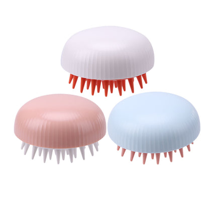 Hair Washing Silicone Brush Ladies Head Scratching Adult Children Shampoo - Hair Your Lux