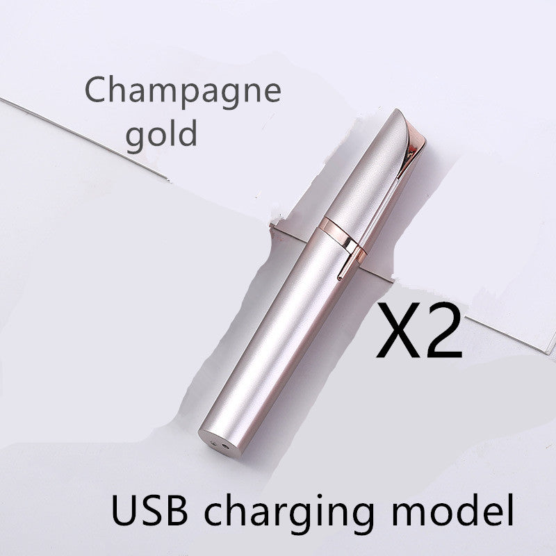 Eyebrow Epilator Maquiagem Profissional Completa Trymer Do Brwi Eye Brow Trimmer For Rasoir Visage Femme Make Up Eye Brow Shaper - Hair Your Lux