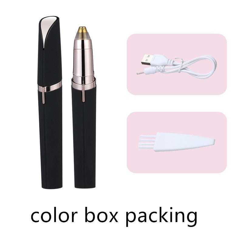 Eyebrow Epilator Maquiagem Profissional Completa Trymer Do Brwi Eye Brow Trimmer For Rasoir Visage Femme Make Up Eye Brow Shaper - Hair Your Lux