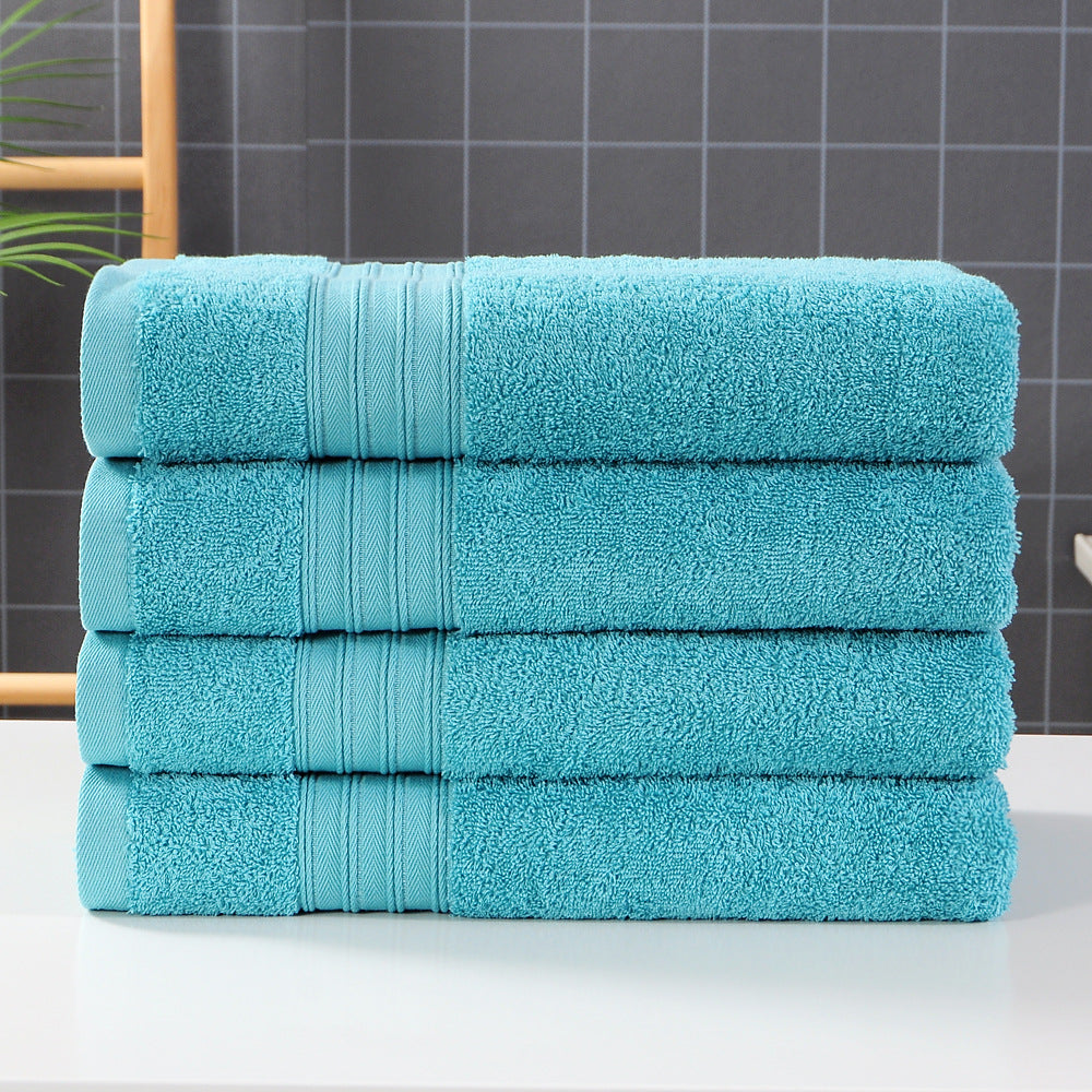 Pure Cotton Plain Hotel Bath Towel - Hair Your Lux