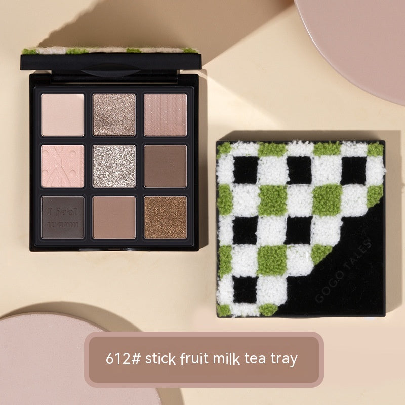 Gold Foil Chocolate Eye Shadow Plate Beginner - Hair Your Lux