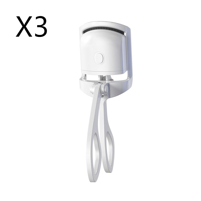 Heated Eyelash Curler Electric Temperature Control Mini Eyelash Curler Electric Portable Charging - Hair Your Lux