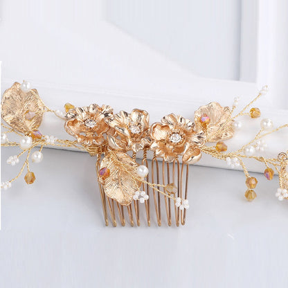 Elegant Accessories Super Fairy Bright Crystal Hair Setting Comb - Hair Your Lux