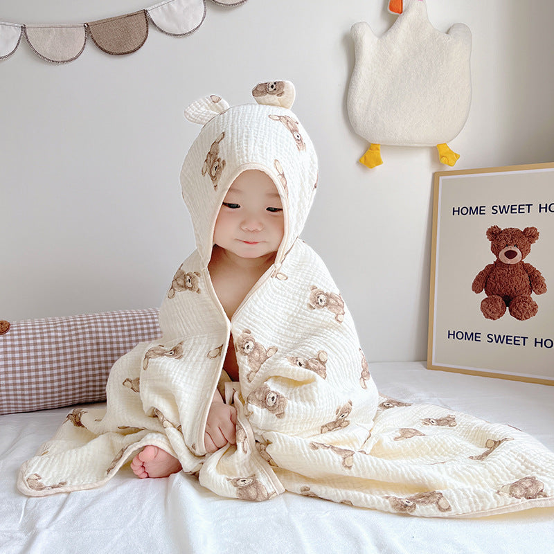 Children's Cape Hooded Bath Towel - Hair Your Lux