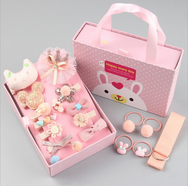 Children's Clip Hair Accessories Set Gift Box - Hair Your Lux