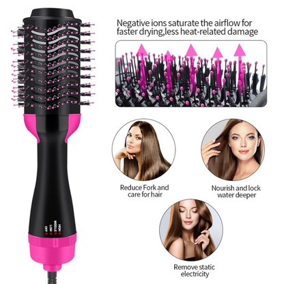 Hot Air Comb 2 In 1 Multifunctional Hair Dryer Comb Hair Dryer Comb Hair Dryer - Hair Your Lux