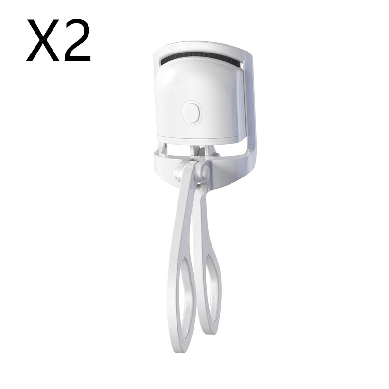 Heated Eyelash Curler Electric Temperature Control Mini Eyelash Curler Electric Portable Charging - Hair Your Lux