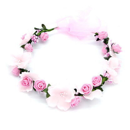 Simulation Garland Headdress Hair Accessories Seaside Holiday Head Flower - Hair Your Lux