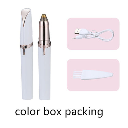 Eyebrow Epilator Maquiagem Profissional Completa Trymer Do Brwi Eye Brow Trimmer For Rasoir Visage Femme Make Up Eye Brow Shaper - Hair Your Lux
