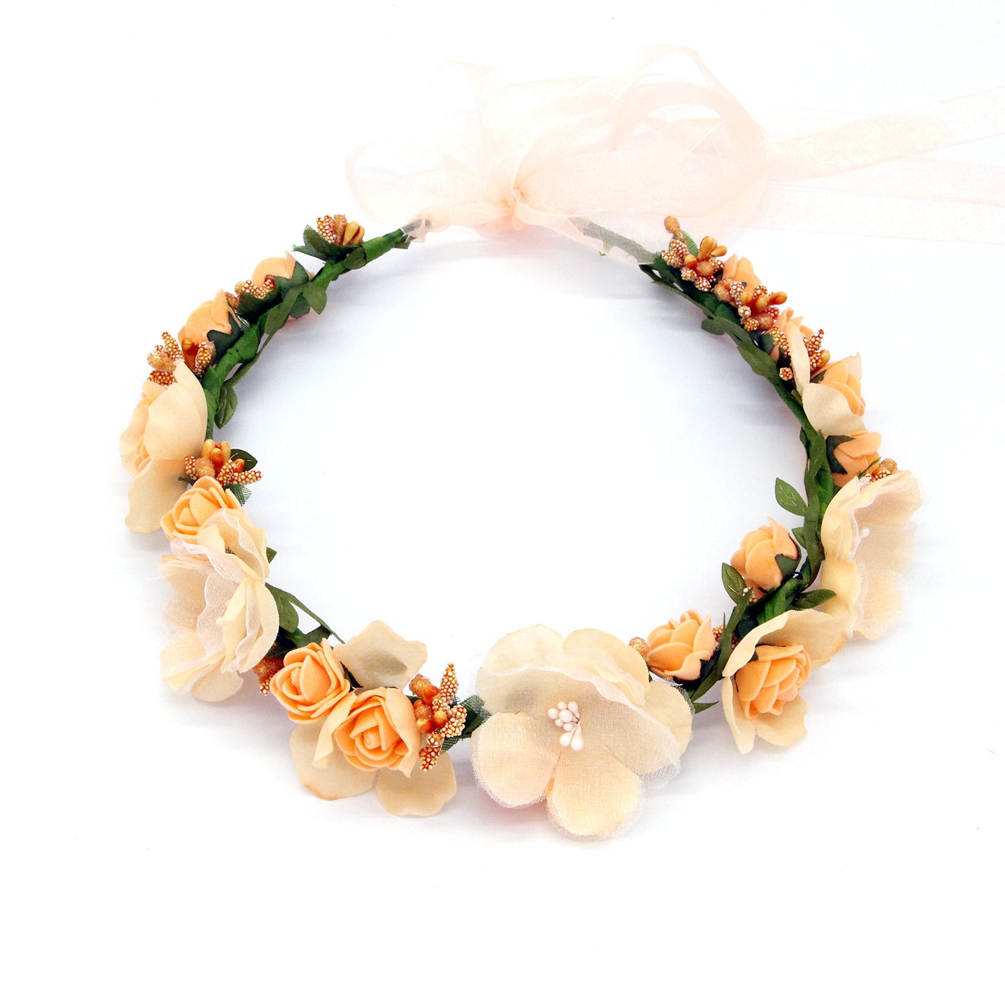 Simulation Garland Headdress Hair Accessories Seaside Holiday Head Flower - Hair Your Lux