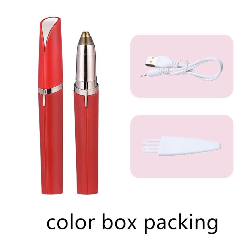 Eyebrow Epilator Maquiagem Profissional Completa Trymer Do Brwi Eye Brow Trimmer For Rasoir Visage Femme Make Up Eye Brow Shaper - Hair Your Lux